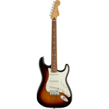 Guitarra Elétrica Fender Player Stratocaster De  Amieiro 2010 3-color Sunburst Brilhante Com Diapasão De Pau Ferro