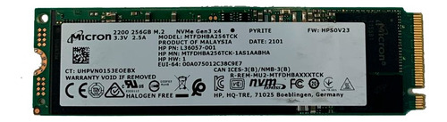 Micron 256gb Ssd M2 Nvme Pcie Express / Pull New C