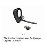 Fone S/ Fio Plantronics Headset Voyage Uc B235