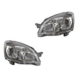 Par De Faros Depo Cromado Chevrolet Chevy C3 09 A 12