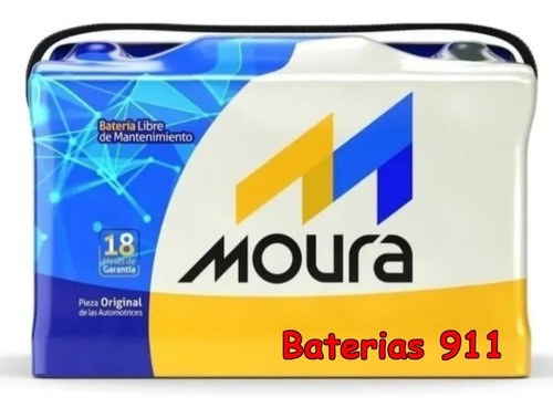 Bateria Moura M26ad 12x75 Alta Bora  Suran Peugeot Hdi Fiat