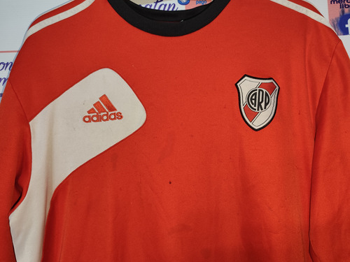 Buzo De River Rojo 2011 Xl Original adidas 