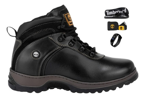 Bota Timberland 100% Couro Legítimo Original Oferta +brinde