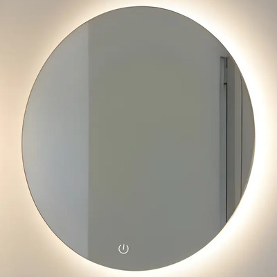 Espejo Redondo 60cm Luz Led 3 Tonos Touch Dimeable Marco Sin Marco | Envío gratis