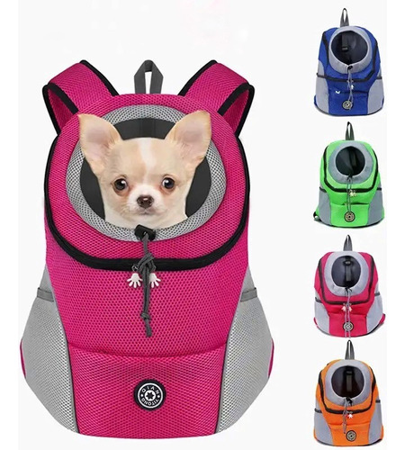 Mochila Backpack Mascota Transporte Perro Gato 4-8 Kl Med