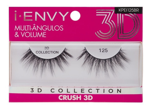Kiss New York Envy Crush 3d Collection Cílios Postiços - 125