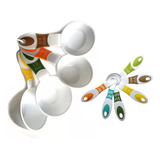 Juego Set 5 Cucharas Tazas Medidoras Para Reposteria Cocina