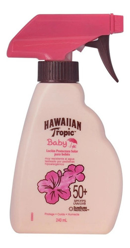 Protector Solar Para Bebe Hawaiian Tropic Baby 50 Spf 240ml