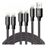 Cugunu Cargador Para iPhone, Paquete De 5 Cables Lightning U