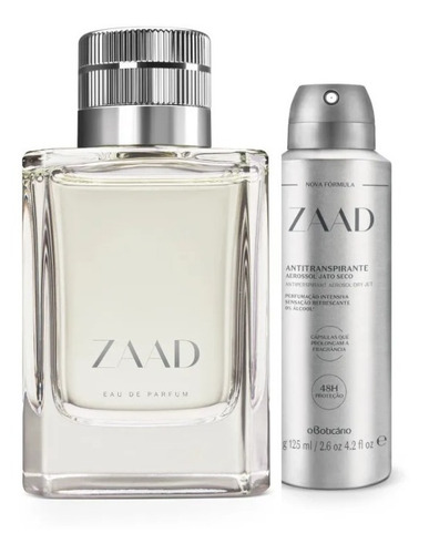 Zaad Eau De Parfum, 95ml O Boticário