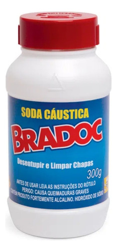 Soda Caustica Bradoc 300 Gr - Nobel