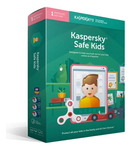 Kaspersky Safe Kids - 1 Dispositivo 1 Usuario  1 Año - Key