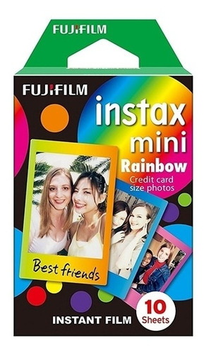 Cartucho Fujifilm Instax Mini Rainbow