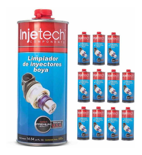 12pzs Liquido Limpiador De Inyectores Para Sistema De Boya