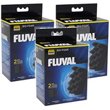Hagen Fluval 6 Pack De 306/406 Filtros Bio-espuma, 3 Cajas Q