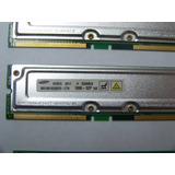Memorias Rambus 2 X 256 Mb (512 Mb) Pc 1066-32p 512mb Kit