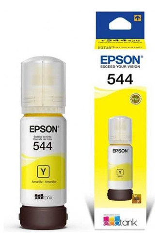 Tinta Epson T544 Amarilla Original Botella 65 Ml L3210/l3250