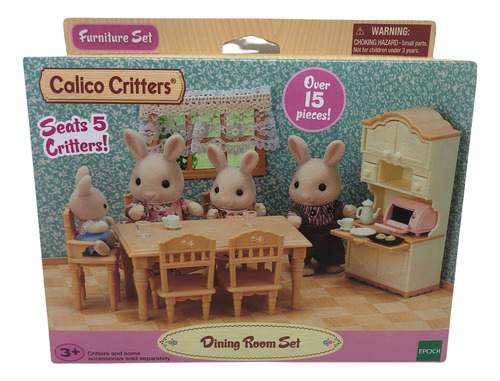 Sylvanian Family Ternurines Comedor Dining Calico Critters *