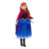 Muñeca Princesa Anna Frozen Original Mattel Importada