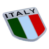 Adesivo Badge Emblema Em Metal Italia Italy