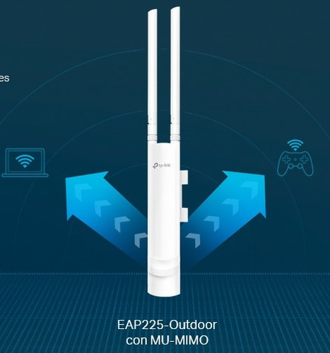 Access Point Mesh Eap225-outdoor Wif-fi Exterior/interior 