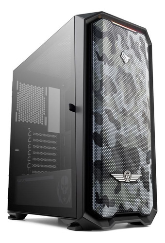 Gabinete Gamer Pichau Gadit L, Mid-tower, Lat De Vidro C/3 F