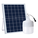 Lâmpada Solar Recarregável Led  Iluminação Campismo 300w