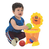 Brinquedo Bebe Educativo Didático Basquete 1 Ano Interativo