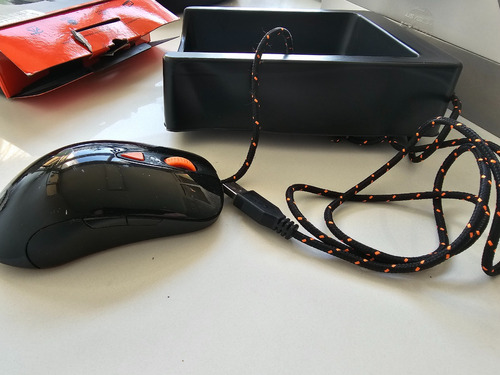 Mouse Gamer Steelseries  Sensei Raw Heat Orange