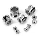 Piercing Alargador Túnel 100% Titânio 4mm E 6mm