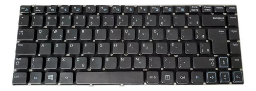 Teclado Para Notebook Samsung Para Substituição Novo