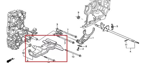 Filtro Caja Automatica B97a Bdha Honda Accord Acura Tl 01-05 Foto 4
