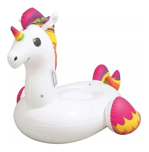 Unicornio Inflable Bestway Colchoneta Pileta Juguete--18 Cuo