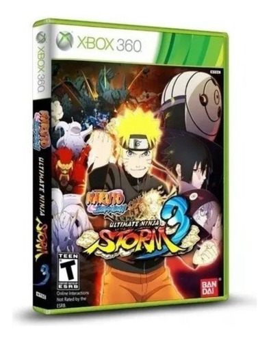 Jogo Xbox 360 Naruto Shippuden Storm 3 Full Burst Original