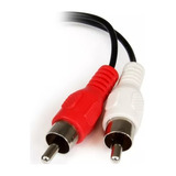 Adaptador Divisor 3.5mm Mini Estéreo 1 Rca Audio Startech