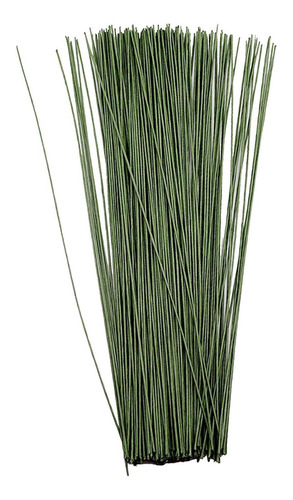 100x Florist Stub Wire 16 Pulgadas Calibre 22 Para Arreglos
