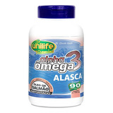 Ômega 3 Alpha Óleo De Salmão 1200mg 90 Cápsulas Unilife Sabor Sem Sabor