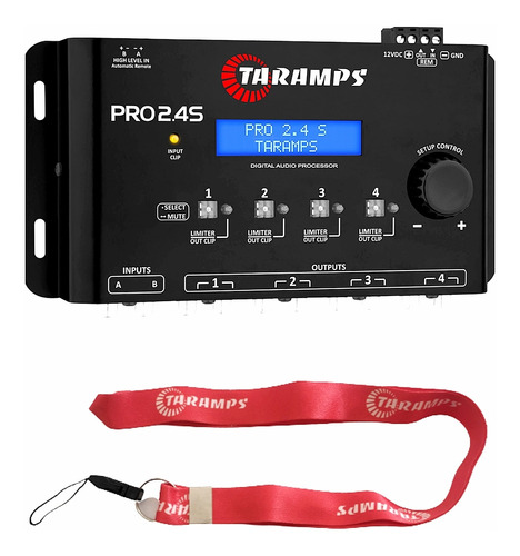 Pro 2.4 Taramps Processador De Audio 2.4 Taramps 