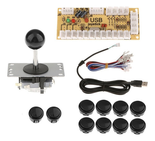 Joystick A*gift Zero Delay, Placa Codificadora Usb Y Control