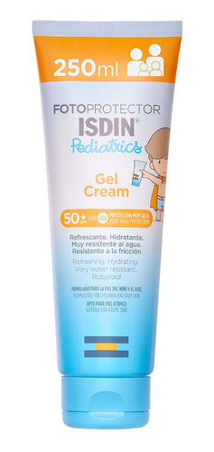 Fotoprotector Isdin Pediatrics Spf 50+ Gel Crema Protector Solar Para Niños