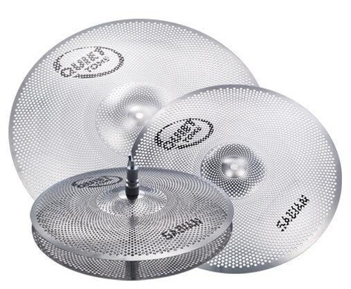 Set Sabian Quiet Tone 14-16-20 Platillos De Practica