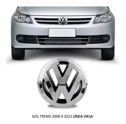 Escudo Insignia Logo Frente Gol Trend 2008 09 2010 2011 2012