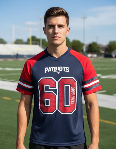 Playera Deportiva Nfl New England Patriots Oficial