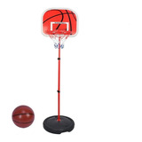 Set De Basketball Aro Tablero Balón Juguete Para Niños