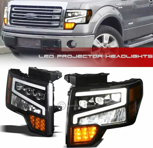 Faros Full Led Ford Lobo/f150 Raptor 2009 10 11 12 2013 2014