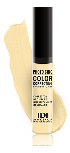 Corrector De Ojeras Photochic Idi Makeup 02 Yellow