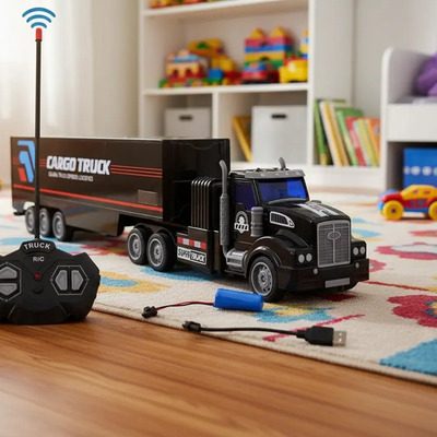 Trailer Control Remoto Trailer Juguete Regalos Para Niño | MercadoLibre