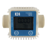 Medidor De Flujo De Combustible De Turbina Digital K24 D Lcd