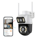 Câmera De Segurança A28b Wi-fi Smart Camera Dupla 3mp Icsee 