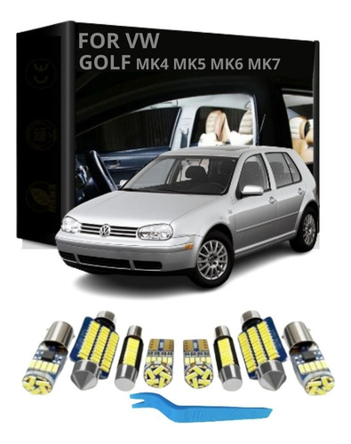 Kit Iluminación Interior Premium Led Golf Mk4 Mk5 Mk6 Mk7